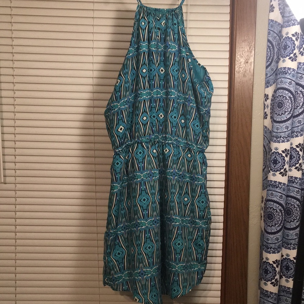 Adorable peacock dress!
